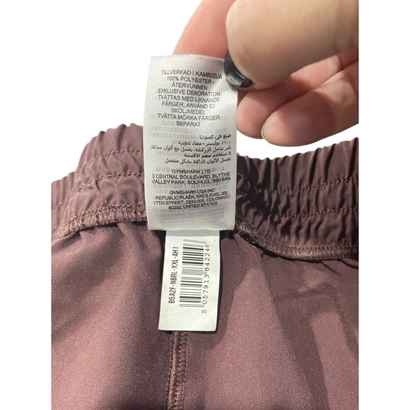 Gymshark We Do Gym Woven Pocket Shorts Chocolate Size XXL Workout Gym Athleisure - Picture 5 of 12